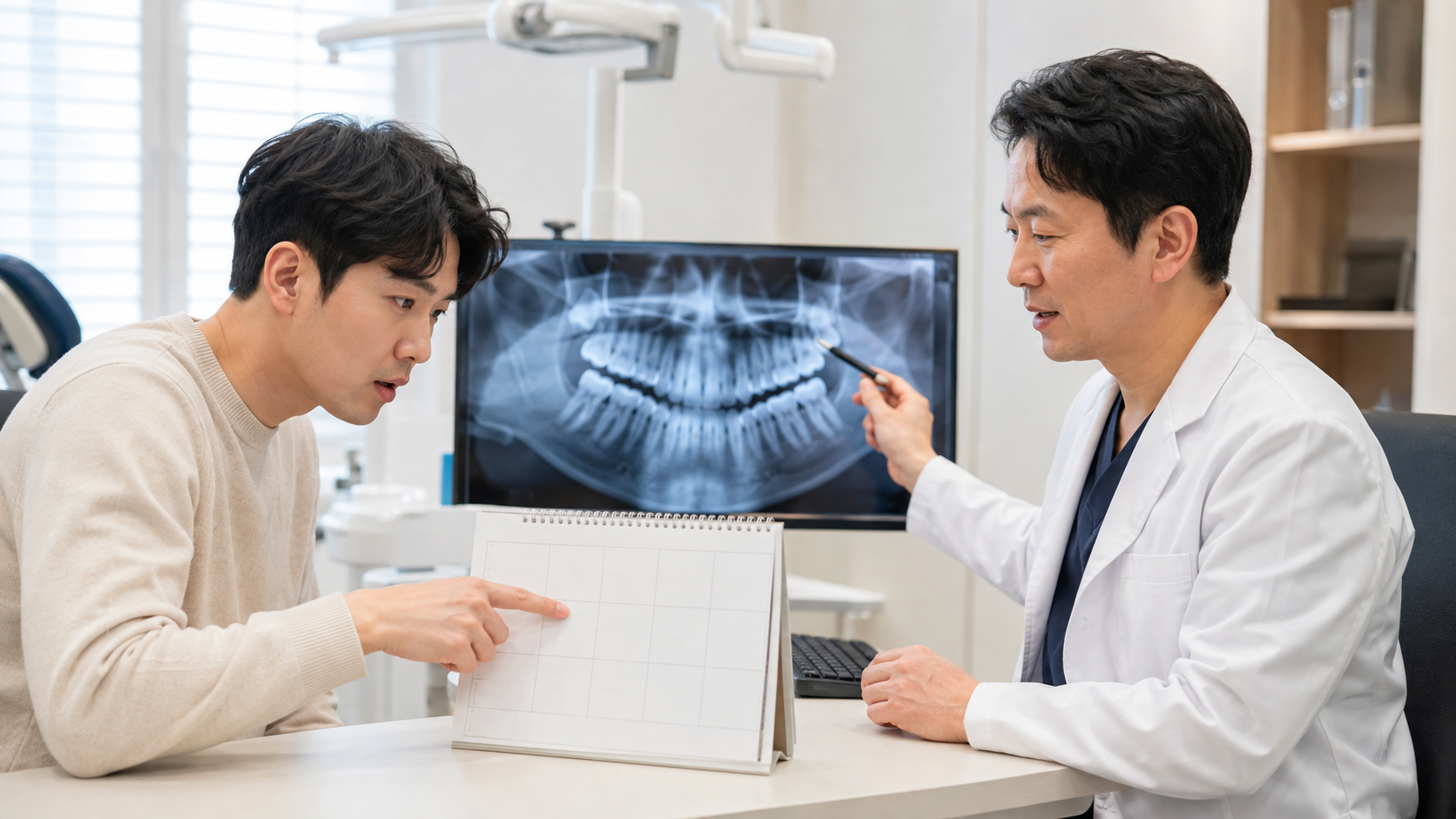 임플란트 치료 기간이 길어지...
